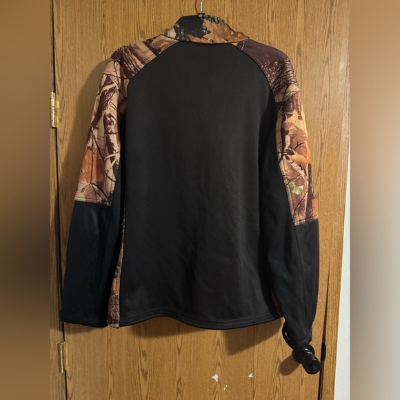 Men’s Size L Large Marino Bay Camo Camouflage Hunting Jacket Soft Shell Coat - Picture 3 of 3